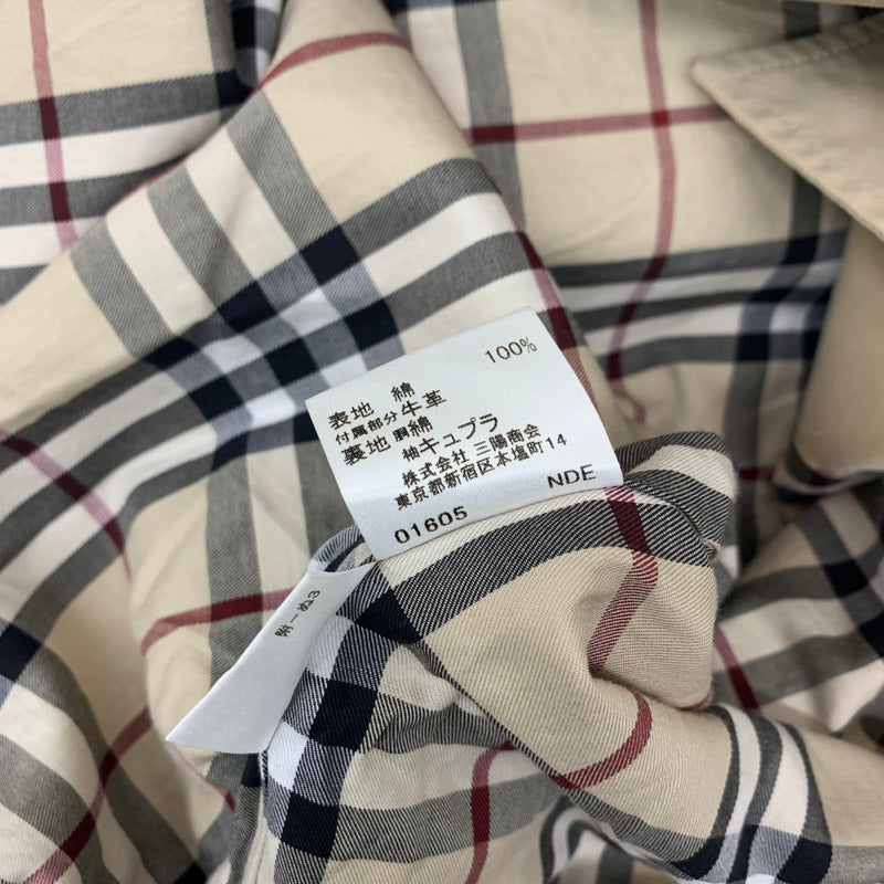 BURBERRY LONDON トレンチコート　サイズ38　M相当　ベージュ　FRA43-100-51  レディース 【100062427005】