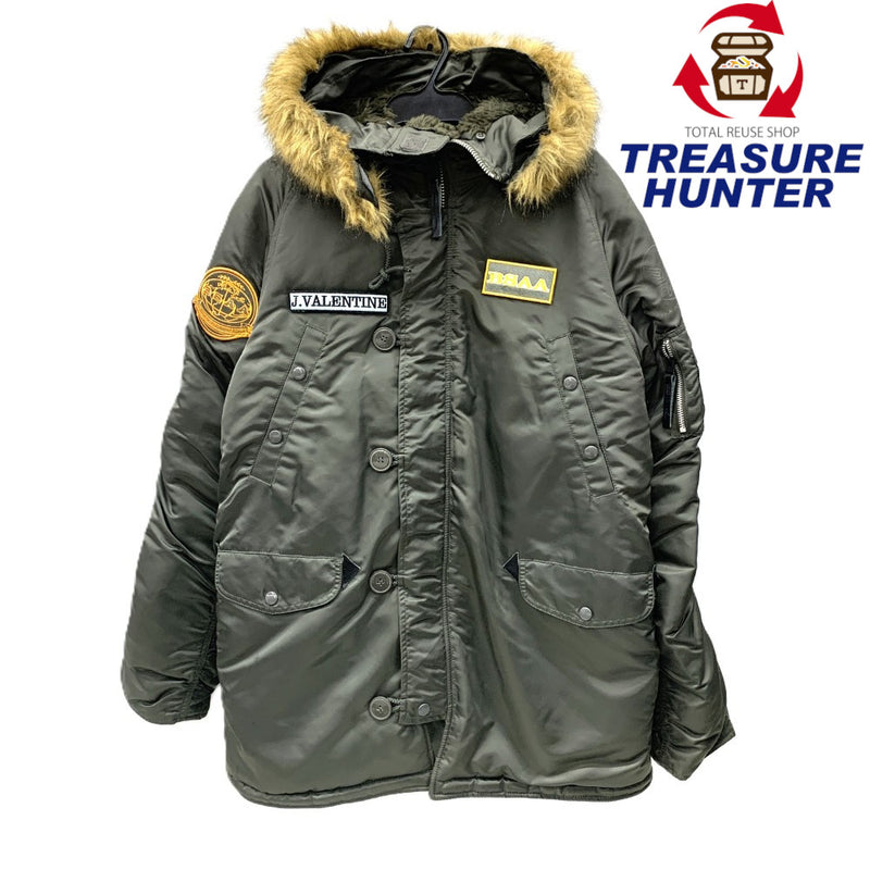 ALPHA INDUSTRIES フライトジャケット　サイズXL　カーキ　バイオハザード　リベレーションズ　アンベールド　エディション　メンズ 【100062428005】