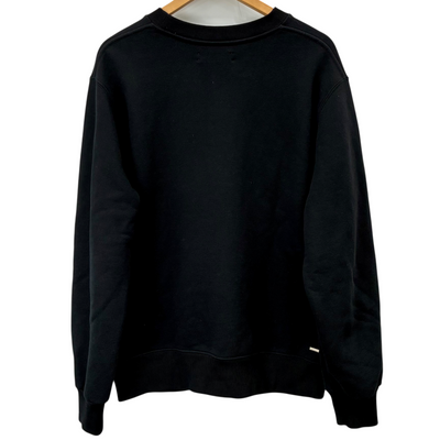 AMIRI センターロゴ スウェット SR1PXMJL006SAMSTH サイズM ブラック アミリ 【100062434008】