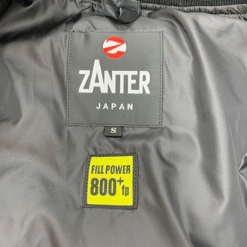 ZANTER JAPAN（ザンタージャパン） ダウンジャケット　サイズS　ブラック　34343 メンズアウター 【100062454005】