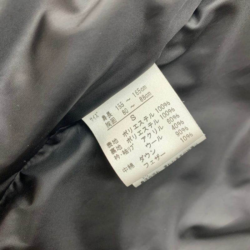 ZANTER JAPAN（ザンタージャパン） ダウンジャケット　サイズS　ブラック　34343 メンズアウター 【100062454005】