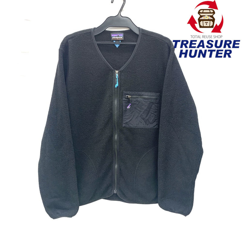 Patagonia ユニセックス シンチラ・カーディガン 22975 サイズM(メンズ)/L(レディース) ブラック フリースジャケット パタゴニア 【100062468003】