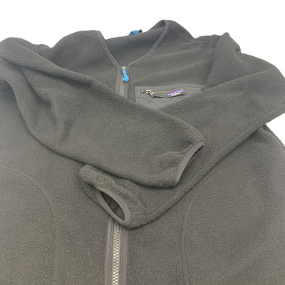 Patagonia ユニセックス シンチラ・カーディガン 22975 サイズM(メンズ)/L(レディース) ブラック フリースジャケット パタゴニア 【100062468003】