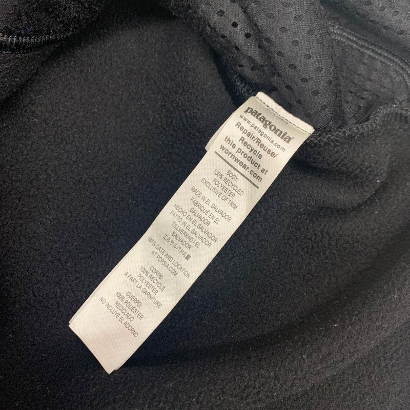 Patagonia ユニセックス シンチラ・カーディガン 22975 サイズM(メンズ)/L(レディース) ブラック フリースジャケット パタゴニア 【100062468003】