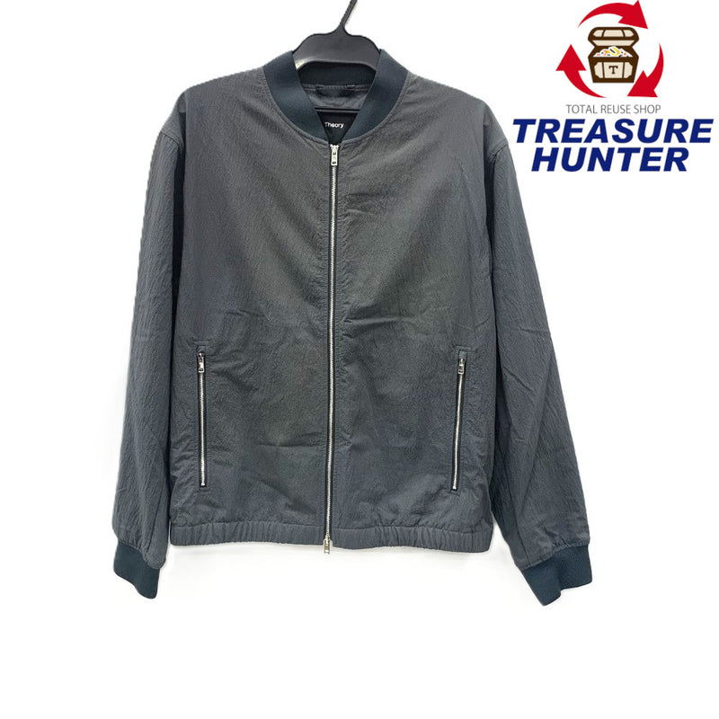 Theory(セオリー) ボンバージャケット MA-1 サイズS ミディアムグレー  メンズ アウター 【100062470003】