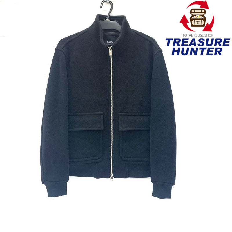 Theory セオリー ボンバージャケット 02-4409803 サイズS ブラック メンズ ジャケット 【100062472003】