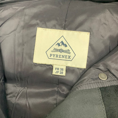 PYRENEX(ピレネックス)　ボルドー　ラクーンファー付きダウンコート　サイズJP38（M）ブラック レディース 【100062475005】