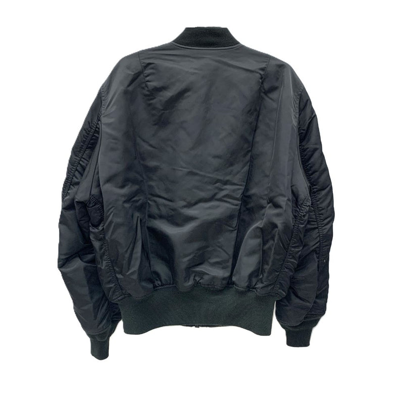 ALPHA INDUSTRIES（アルファ　インダストリーズ） フライトジャケット　サイズL　ブラック/オレンジ　2000-401　MA-1 メンズ 【100062563005】