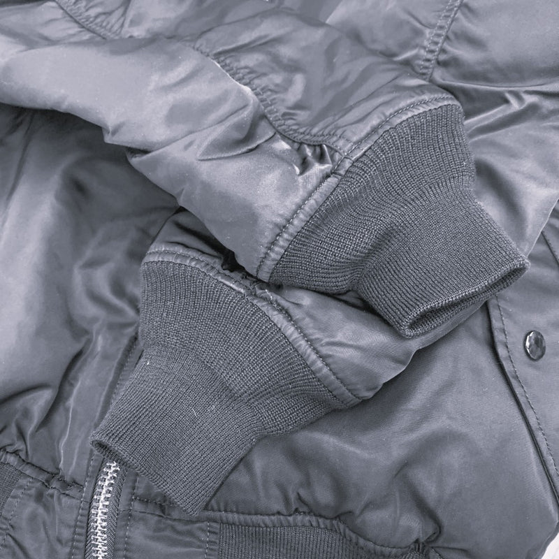 ALPHA INDUSTRIES（アルファ　インダストリーズ） フライトジャケット　サイズL　ブラック/オレンジ　2000-401　MA-1 メンズ 【100062563005】