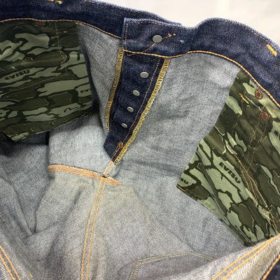 EVISU(エヴィス)　2000 No.2　 ブルーカモメ　デニムパンツ　サイズ38×35 メンズ 【100062599005】