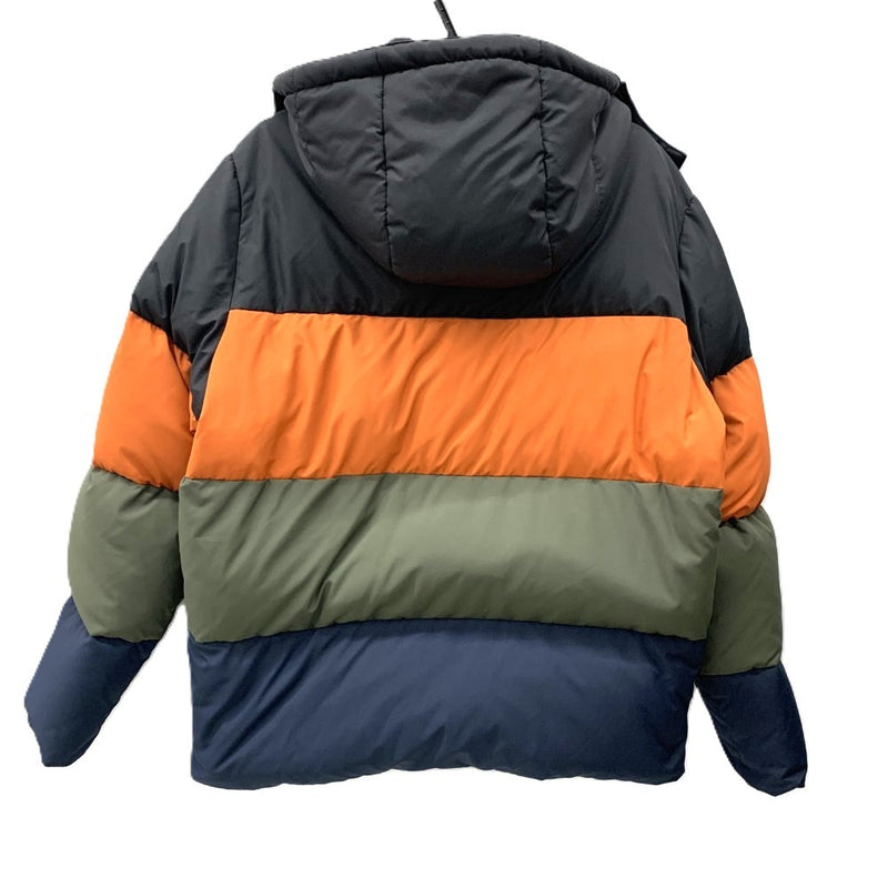 LACOSTE（ラコステ） ダウンジャケット　サイズUS M　マルチカラー（オレンジ/カーキ/ネイビー）　BH9358 メンズアウター 【100062661005】