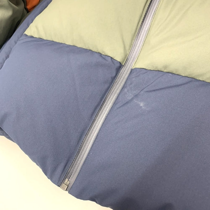 LACOSTE（ラコステ） ダウンジャケット　サイズUS M　マルチカラー（オレンジ/カーキ/ネイビー）　BH9358 メンズアウター 【100062661005】