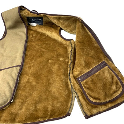 Barbour（バブアー） WARM PILE LINING ベスト　サイズ36　ブラウン メンズ 【100062662005】
