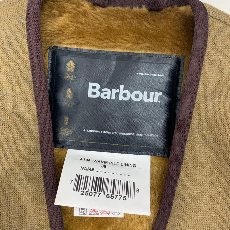 Barbour（バブアー） WARM PILE LINING ベスト　サイズ36　ブラウン メンズ 【100062662005】