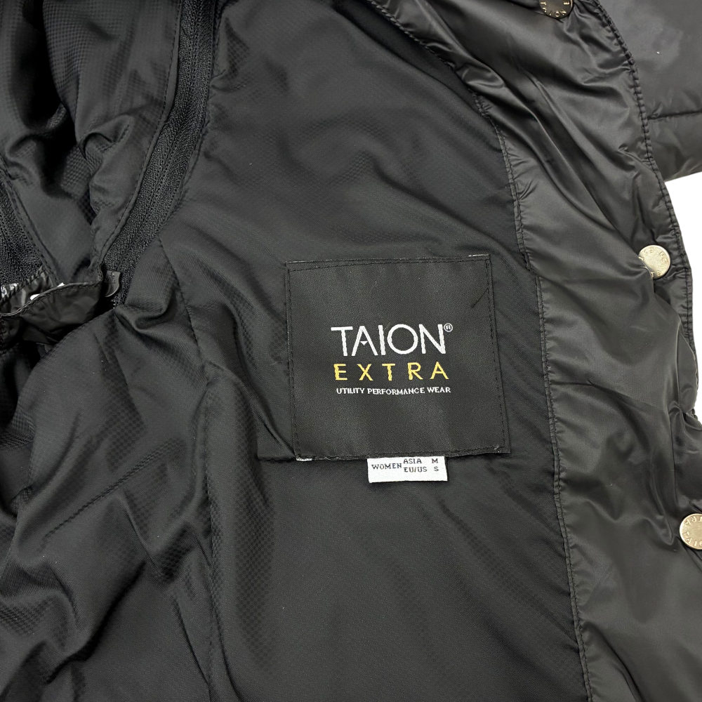 TAION EXTRA ダウンヒータージャケット サイズM ブラック ダウン90