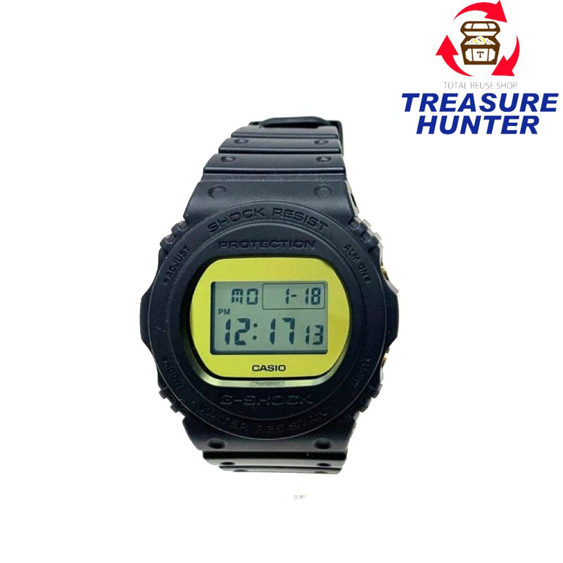 G-SHOCK  デジタル腕時計 DW-5700BBMB-1 ブラックー/メタリックゴールド文字盤 クォーツ ２０気圧防水 カシオ 【101021499005】