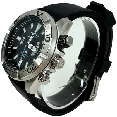 CITIZEN PRO MASTER(プロマスター) エコドライブ電波 腕時計 PMD56-3083 20気圧防水 シチズン 【101032799007】
