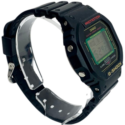 CASIO G-SHOCK クォーツ腕時計 MANEKINEKO(招き猫) DW-5600TMN-1 ブラック 20気圧防水 カシオ 【101037900007】