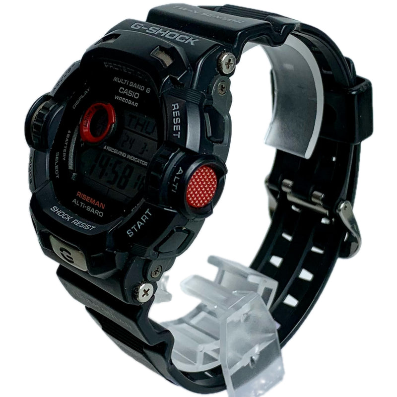 CASIO G-SHOCK 腕時計 GW-9200J-1 ライズマン タフソーラー電波 20気圧防水 カシオ 【101044172007】