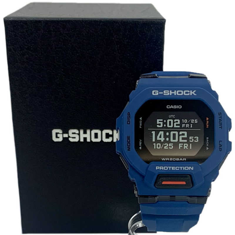 CASIO G-SHOCK 腕時計 GBD-200-2JF ブルー モバイルリンク 20気圧防水 カシオ 【101044197006】