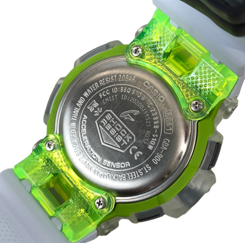 カシオ G-SHOCK GBA-900SM-7A9DR スケルトン クォーツ Bluetooth対応 20気圧防水 腕時計CASIO 【101044644008】