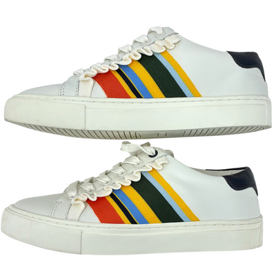 TORY BURCH Tory Sports ラッフルスニーカー フリル 48494 サイズ22cm マルチカラー トリーバーチ 【101045623002】