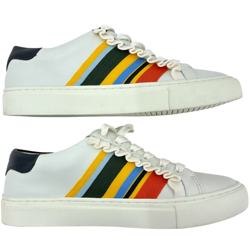 TORY BURCH Tory Sports ラッフルスニーカー フリル 48494 サイズ22cm マルチカラー トリーバーチ 【101045623002】