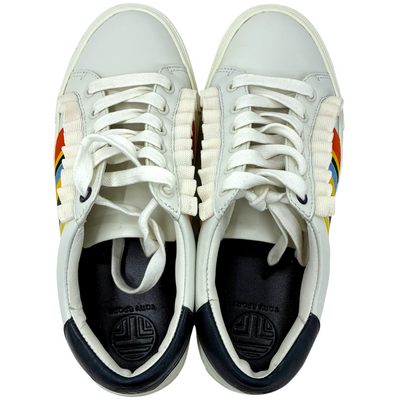 TORY BURCH Tory Sports ラッフルスニーカー フリル 48494 サイズ22cm マルチカラー トリーバーチ 【101045623002】