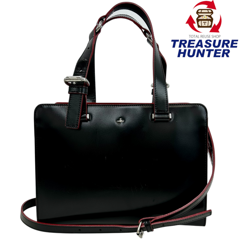 Vivienne Westwood SIMPLE TINY ORB トートバッグS ブラック 2wayショルダーバッグ ヴィヴィアンウエストウッド 【101051681002】