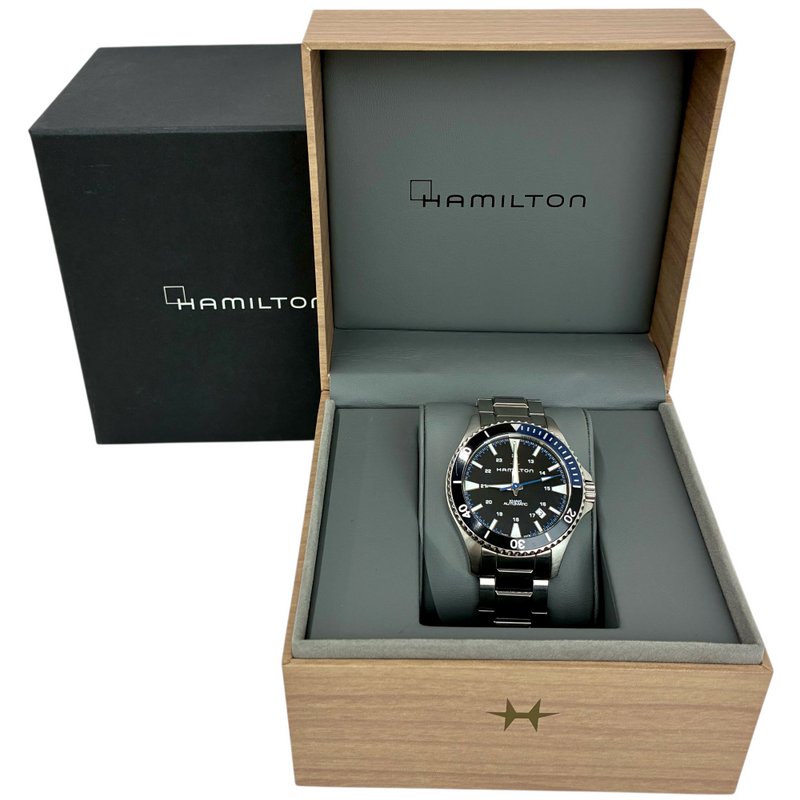 HAMILTON カーキ スキューバ オート デイト 自動巻き 腕時計 H823150 ステンレス 10気圧防水 ハミルトン 【101051807002】