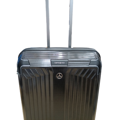 中古 Mercedes-Benz×Samsonite ライトボックス スピナー69 スーツケース 75L ベンツ サムソナイト ブラック 69.0 x 46.0 x 27.0 cm 【101051849002】