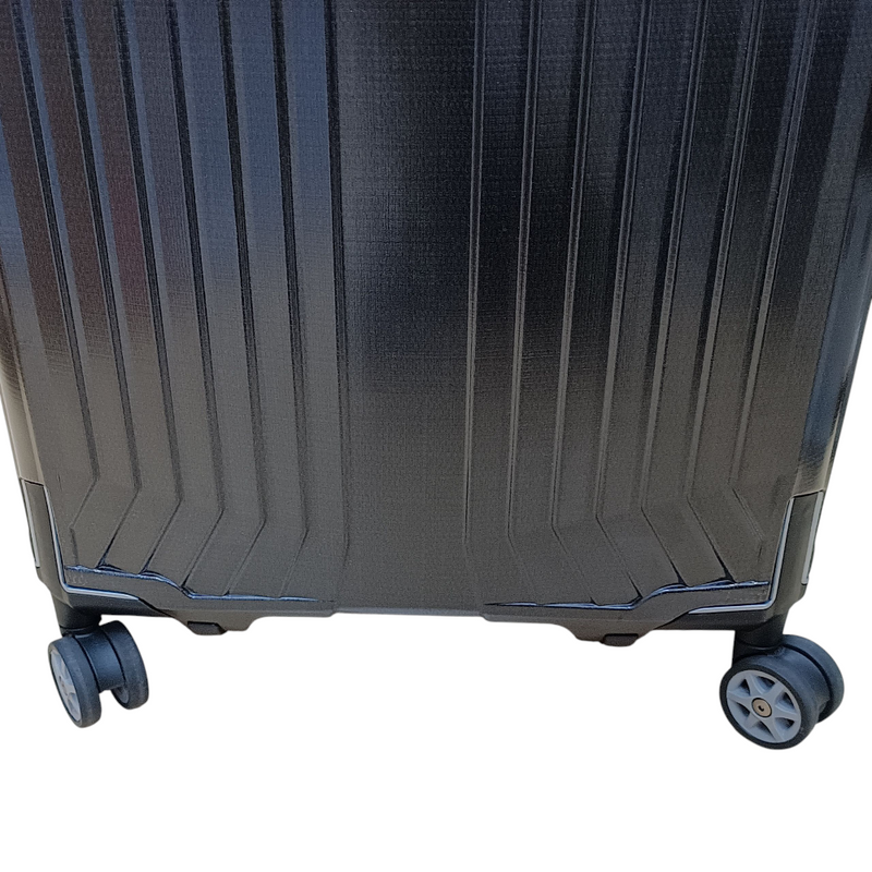 中古 Mercedes-Benz×Samsonite ライトボックス スピナー69 スーツケース 75L ベンツ サムソナイト ブラック 69.0 x 46.0 x 27.0 cm 【101051849002】