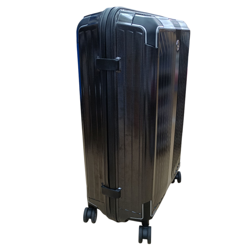 中古 Mercedes-Benz×Samsonite ライトボックス スピナー69 スーツケース 75L ベンツ サムソナイト ブラック 69.0 x 46.0 x 27.0 cm 【101051849002】