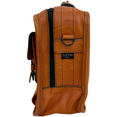 PORTER バロン 2wayブリーフケース 206-02635 キャメル ポーター 【101053222002】