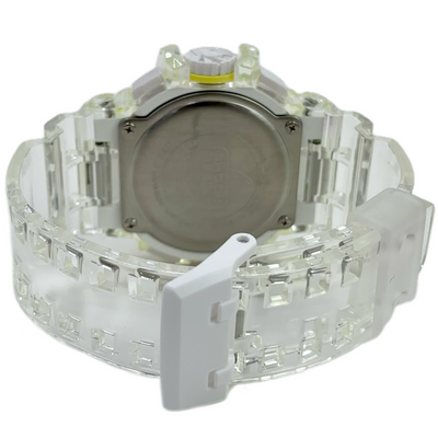 CASIO G-SHOCK クォーツ 腕時計 GA-400SK-1A9DR クリアスケルトン×イエロー アナデジ 20気圧防水 カシオ 【101053631007】