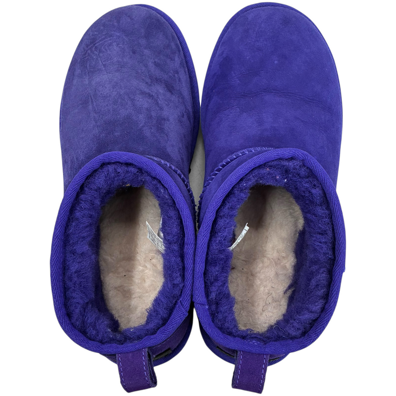 UGG クラシック ウルトラ ミニ 1116109 サイズ24cm パープル ムートンブーツ アグ 【101054045007】