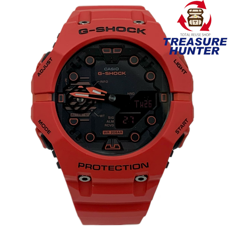 CASIO G-SHOCK クォーツ 腕時計 GA-B001-4ADR スマホリンク 20気圧防水 カシオ 【101054212007】