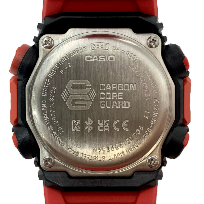 CASIO G-SHOCK クォーツ 腕時計 GA-B001-4ADR スマホリンク 20気圧防水 カシオ 【101054212007】