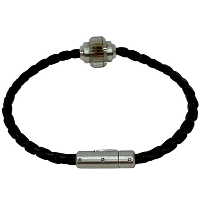 SWAROVSKI Revolution Leather Brown ブレスレット サイズM スワロフスキー 【101055976007】