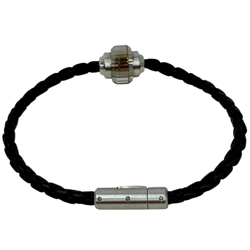 SWAROVSKI Revolution Leather Brown ブレスレット サイズM スワロフスキー 【101055976007】