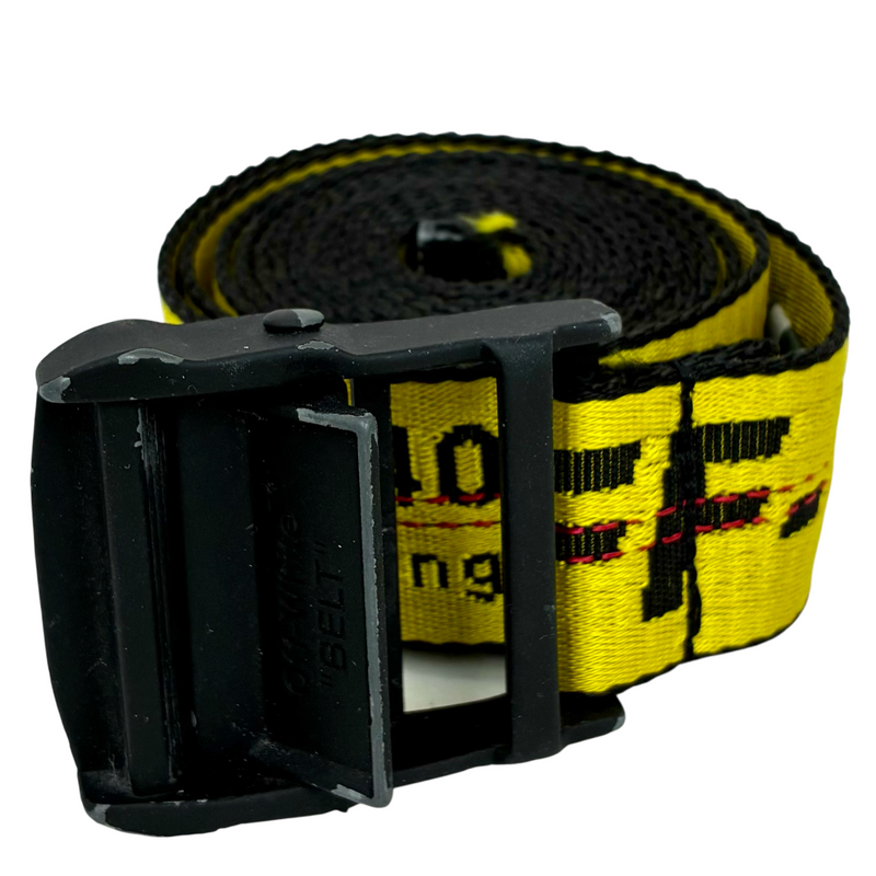 Off-White INDUSTRIAL BELT(インダストリアル ベルト) イエロー 約200cm オフホワイト 【101055984007】