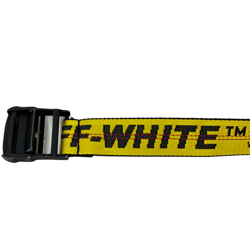 Off-White INDUSTRIAL BELT(インダストリアル ベルト) イエロー 約200cm オフホワイト 【101055984007】