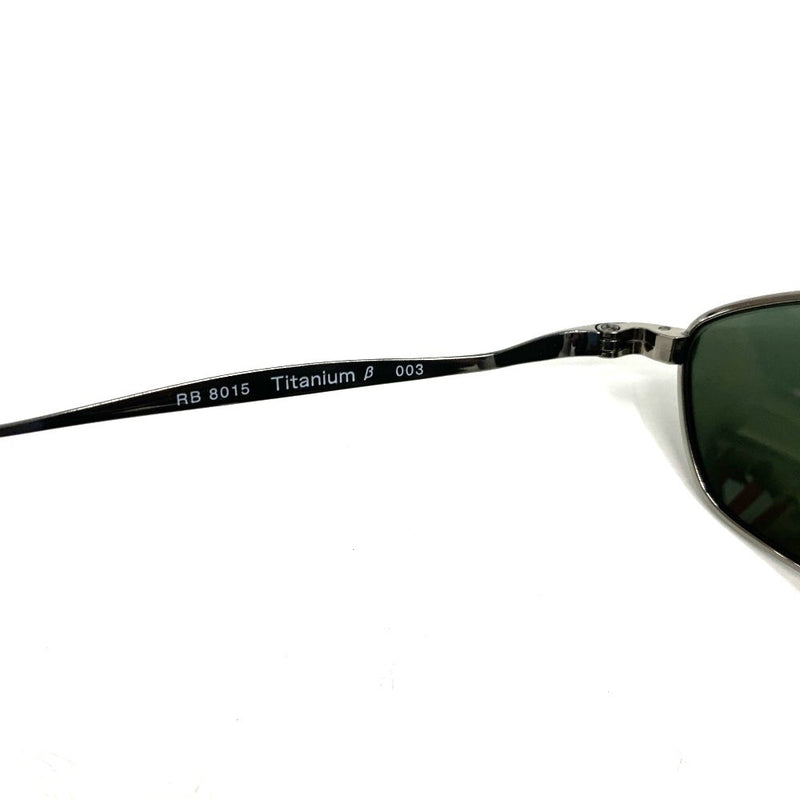 Ray・Ban(レイバン) タイタニウム サングラス RB8015  55□18 シルバー×ブラック チタン 【101056139003】