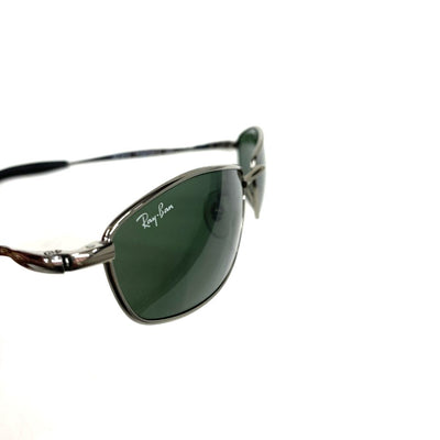 Ray・Ban(レイバン) タイタニウム サングラス RB8015  55□18 シルバー×ブラック チタン 【101056139003】