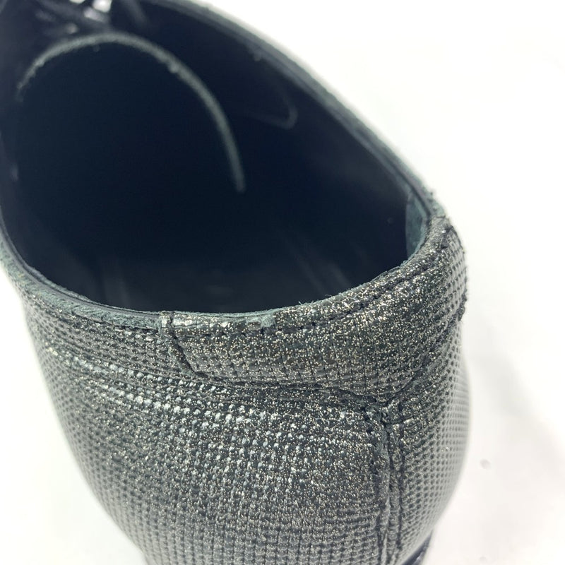 JIMMY CHOO(ジミーチュウ)　グリッター　ビジネスシューズ　サイズ40 1/2 約25.5cm ブラック系　メンズ　シューズ 【101056237008】
