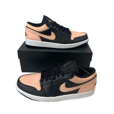 NIKE ナイキ エアジョーダン 1LOW 553558-034 サイズ28.5cm CRIMSON TINT ブラック×アークティックオレンジ×ホワイト スニーカー AIR JORDAN  【101056381001】