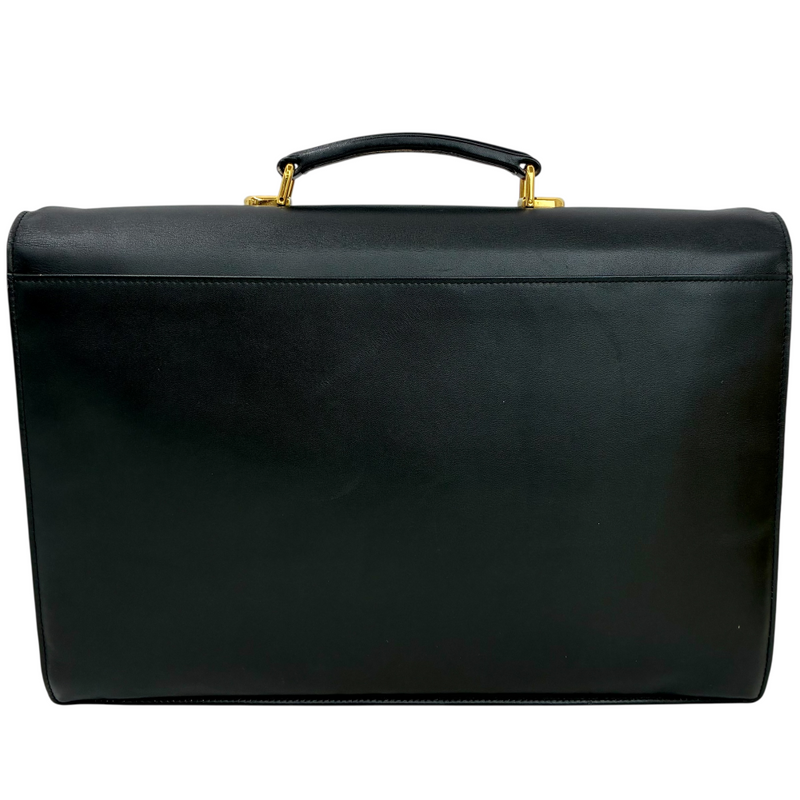 dunhill レザー ビジネスバッグ ブラック ダンヒル 【101056501007】