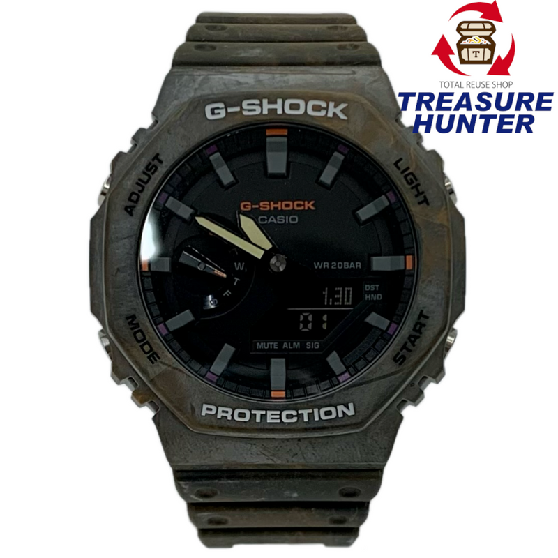 CASIO G-SHOCK MYSTIC FORESTシリーズ クォーツ 腕時計 GA-2100FR-5AJF 20気圧防水 カシオ 【101056573007】