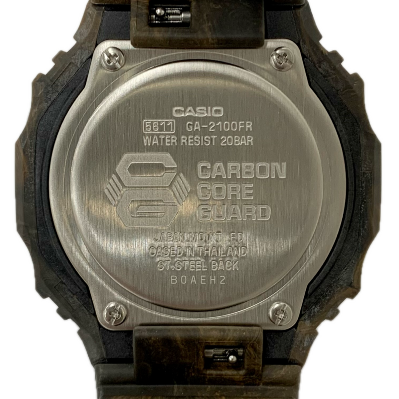 CASIO G-SHOCK MYSTIC FORESTシリーズ クォーツ 腕時計 GA-2100FR-5AJF 20気圧防水 カシオ 【101056573007】