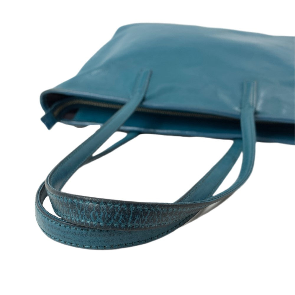 美品 BUSINESS LEATHER FACTORY ビジネスバッグ ブルー系 BUSINESS LEATHER FACTORY ビジネスレザーファクトリー トートバッグ
